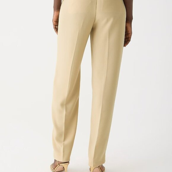 NWT - J. Crew Tall relaxed drapey crepe trouser - Picture 5 of 6